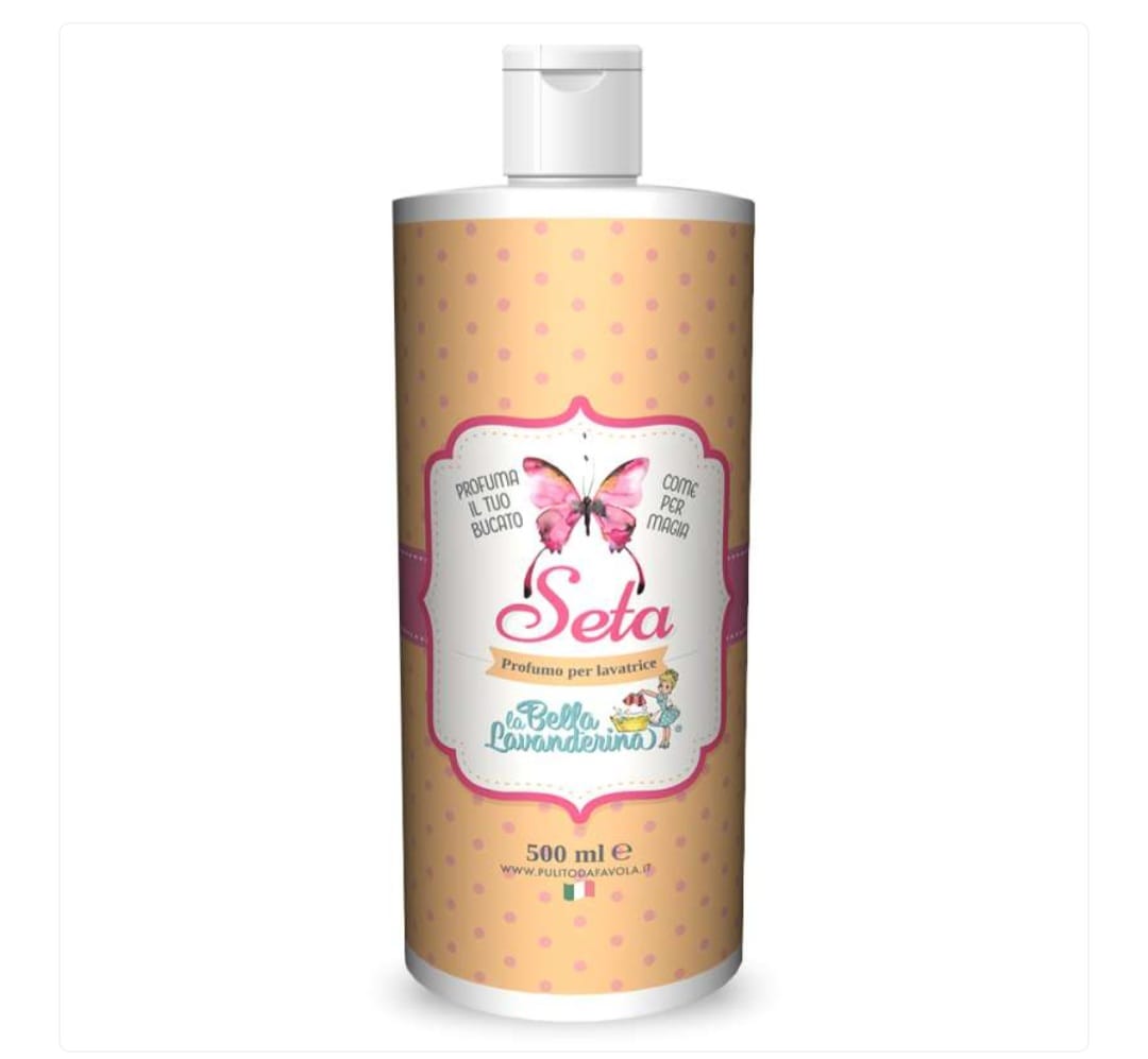 La bella lavanderina - profumatore per bucato - Seta - 500 ml