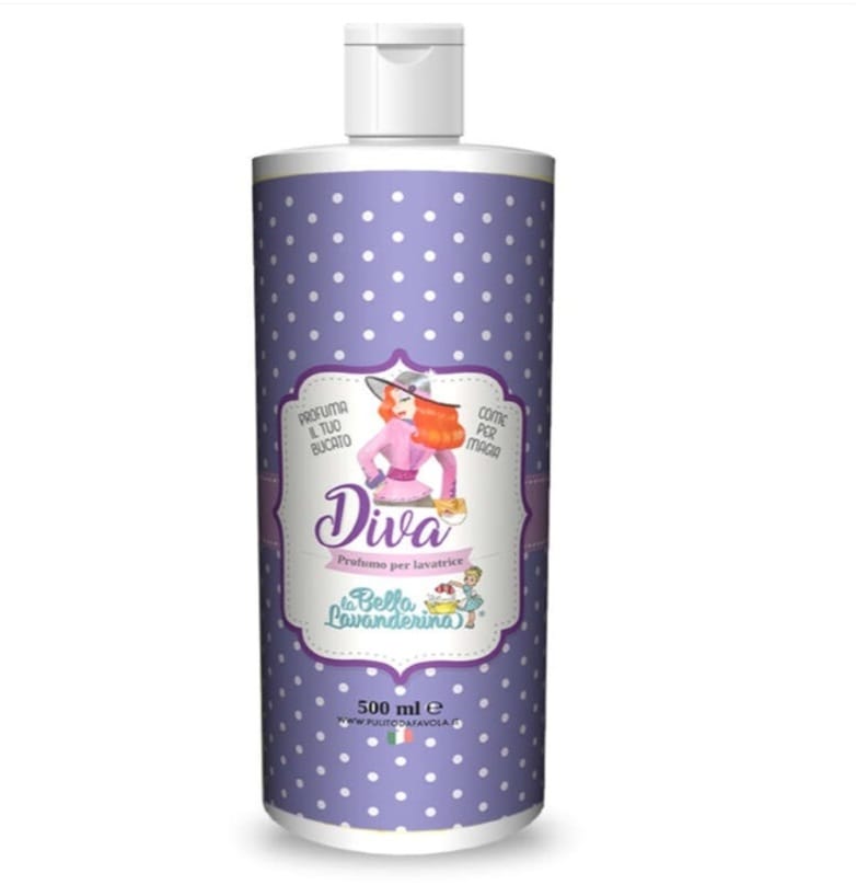 La bella lavanderina - profumatore per bucato - Diva - 500ml